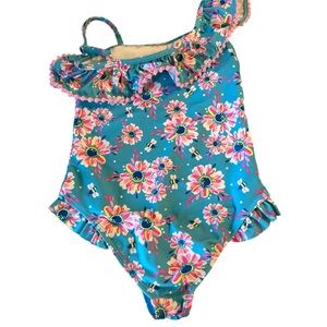 Tommy Bahama Girl's Floral Swimsuit, Size 6